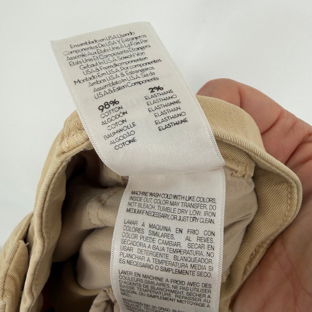 MOTHER The Shaker Prep Fray Jeans Killing Time Khaki Cerulean Women's 30 - Picture 8 of 13